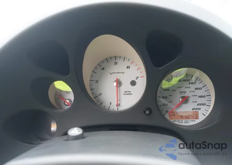 2005 Dodge Viper Srt10 from USA, damaged, VIN 1B3JZ65Z85V500374